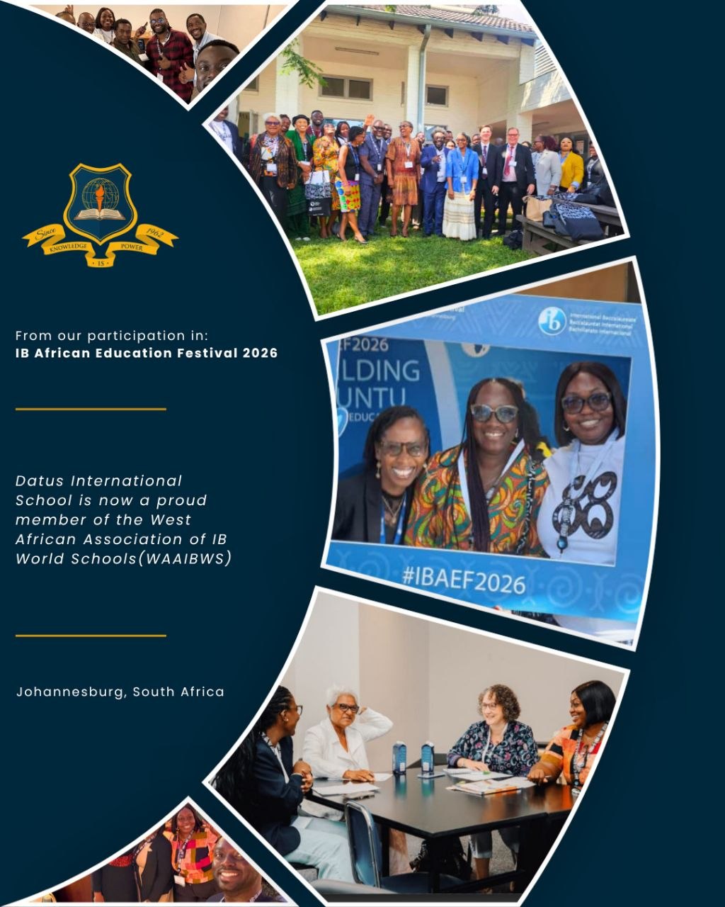 Datus International School at the IB African Education Festival 2026