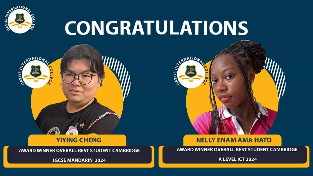 Datus Duo Shine: Yiying Cheng and Nelly Hato Win Top Awards in Cambridge Exams